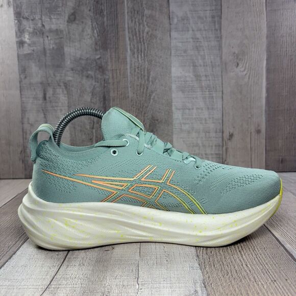 Asics GEL Nimbus 26 Women's Size 7.5 Running Shoes Athletic Sneakers Green - Picture 5 of 13